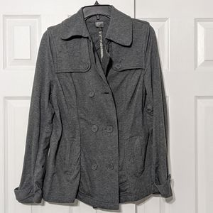 Gray women's cotton jacket